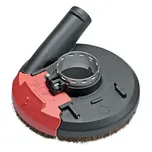 Pölysuoja irroitettavalla reunasegmentillä 125mm