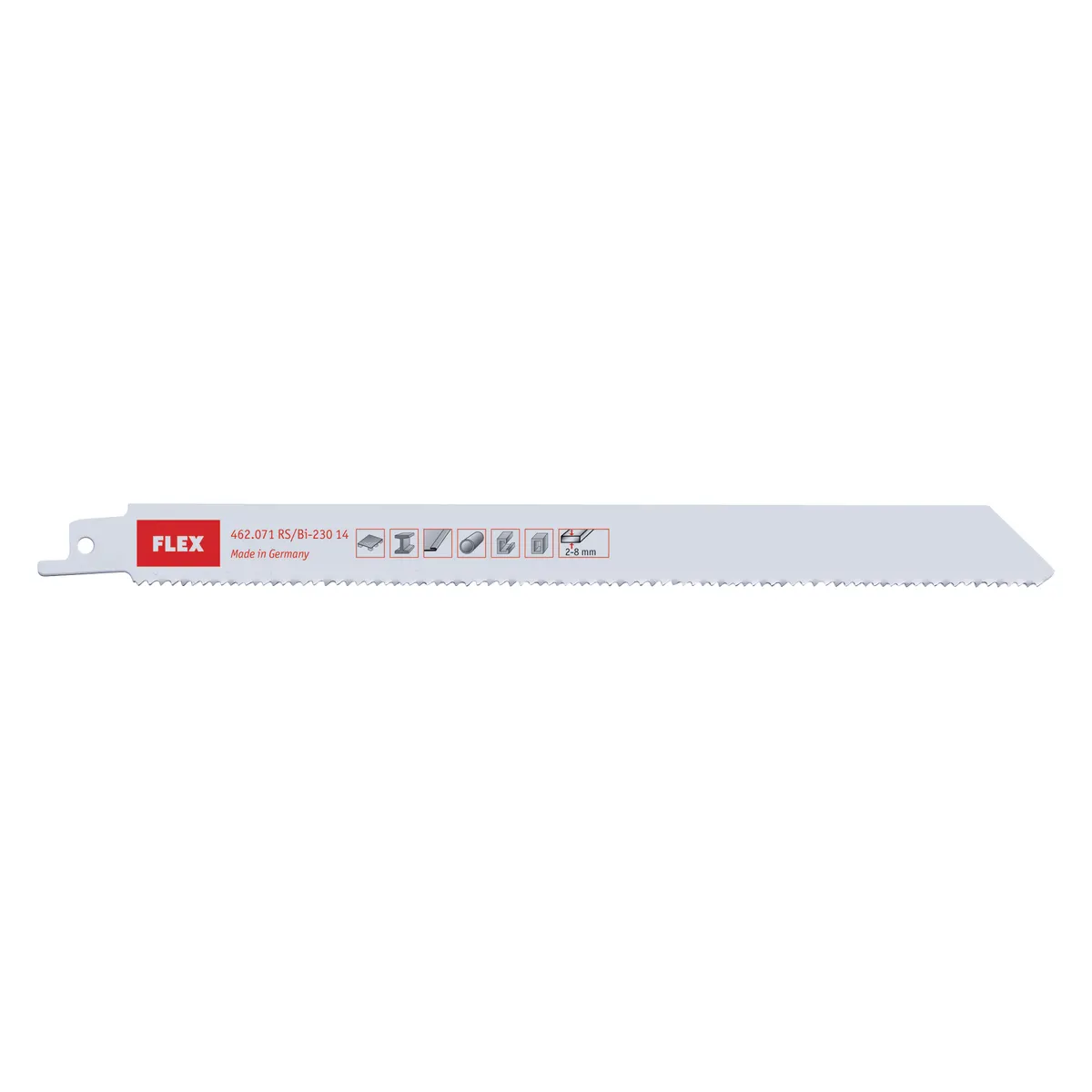 Puukkosahanterä metalli/pelti 230mm, BIM 14h, 5kpl