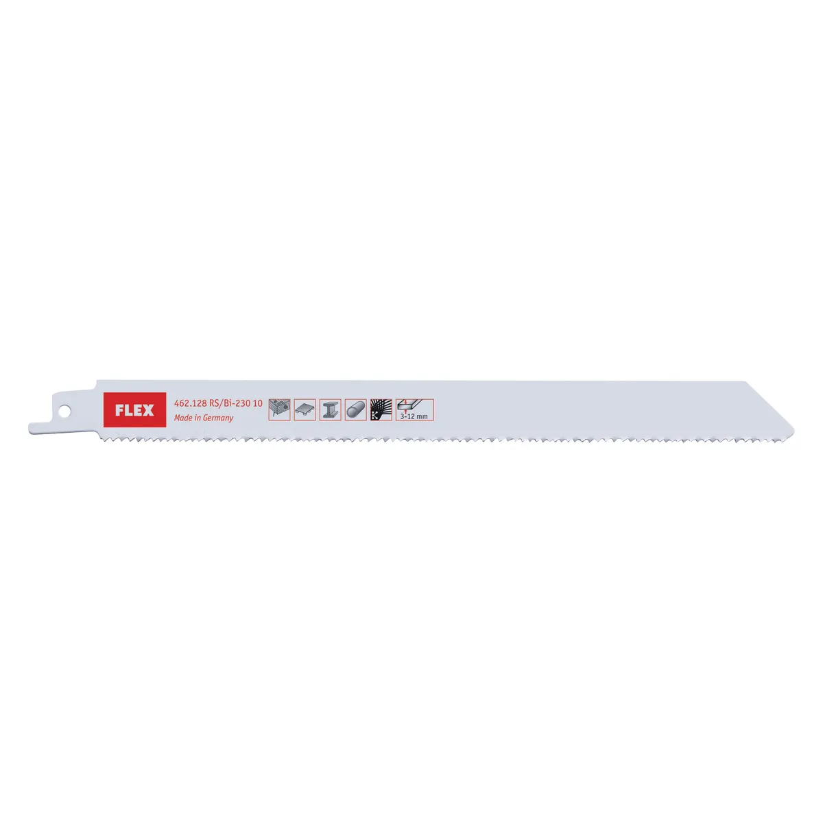 Puukkosahanterä metalli/puu/muovi 230mm, BIM 10h