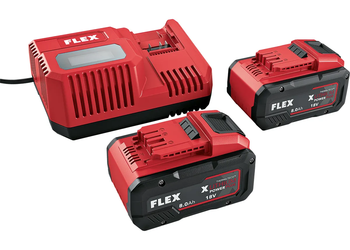 FLEX PowerPack P-Set 18-88 R akkulaturisetti